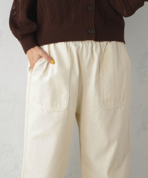 FOUND GOOD（ファウンドグッド）の「Easyベイカーパンツ（その他パンツ・レディース・ブルー系5/アイボリー/ネイビー/グレー系8・S/M/L）」の11枚目の写真