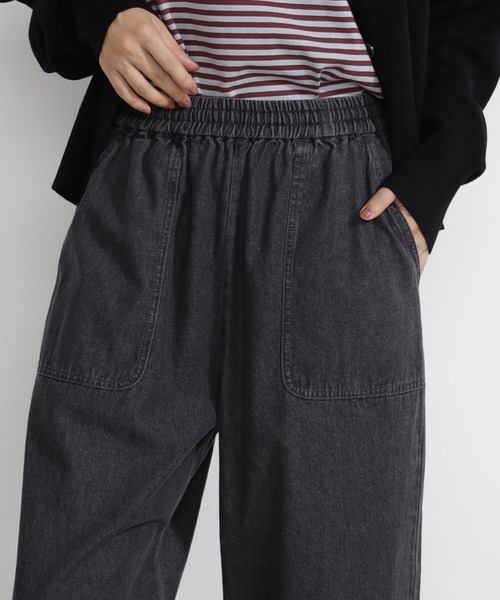 FOUND GOOD（ファウンドグッド）の「Easyベイカーパンツ（その他パンツ・レディース・ブルー系5/アイボリー/ネイビー/グレー系8・S/M/L）」の8枚目の写真