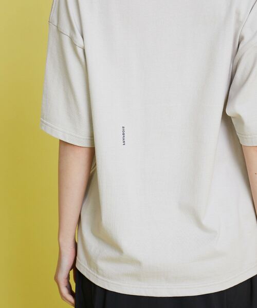 FRAPBOIS(フラボア)の「テイストブーケT(Tシャツ/カットソー・レディース・チャコールグレー/グレイッシュベージュ・2/1)」の6枚目の写真