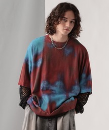 HARE | ブラープリントニットプルオーバー(HARE)(ニット/セーター)