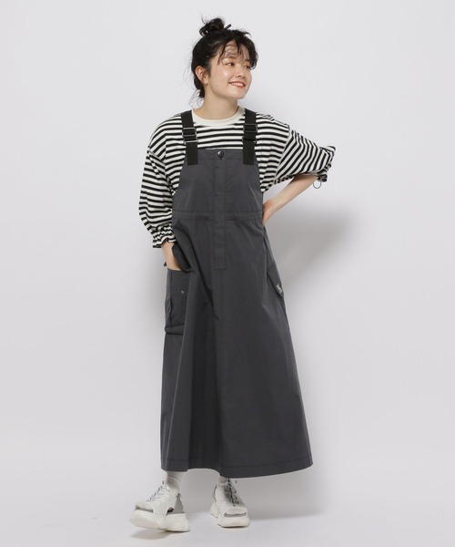 niko and...（ニコアンド）の「【DOD(ディーオーディー)】コラボ シボレルヤーツＴシャツ（Tシャツ/カットソー・レディース・ホワイト/ブラック/オフホワイト・FREE）」の4枚目の写真