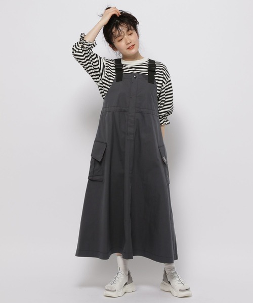 niko and...（ニコアンド）の「【DOD(ディーオーディー)】コラボ シボレルヤーツＴシャツ（Tシャツ/カットソー・レディース・ホワイト/ブラック/オフホワイト・FREE）」の5枚目の写真