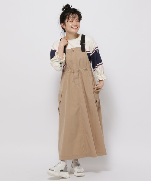 niko and...（ニコアンド）の「【DOD(ディーオーディー)】コラボ シボレルヤーツＴシャツ（Tシャツ/カットソー・レディース・ホワイト/ブラック/オフホワイト・FREE）」の7枚目の写真