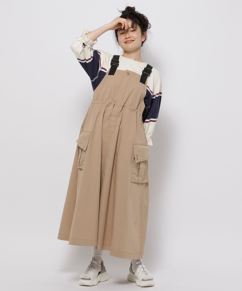 niko and...（ニコアンド）の「【DOD(ディーオーディー)】コラボ シボレルヤーツＴシャツ（Tシャツ/カットソー・レディース・ホワイト/ブラック/オフホワイト・FREE）」の8枚目の写真