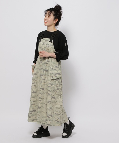 niko and...（ニコアンド）の「【DOD(ディーオーディー)】コラボ シボレルヤーツＴシャツ（Tシャツ/カットソー・レディース・ホワイト/ブラック/オフホワイト・FREE）」の10枚目の写真