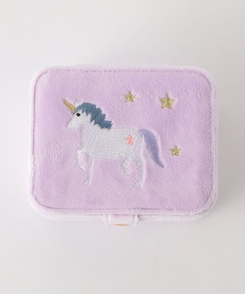 green label relaxing(グリーンレーベルリラクシング)の「<Rockahula Kids>UNICORN ジュエリーボックス(その他雑貨・キッズ・ライラック・FREE)」の8枚目の写真