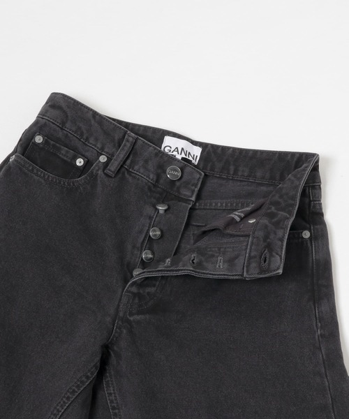 GANNI（ガニー）の「GANNI　Rigid Denim Jozey（デニムパンツ・レディース・ブラック系その他・25/26）」の2枚目の写真