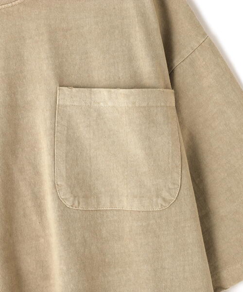 DANKE SCHON(ダンケシェーン)の「【WEB&DEPOT限定】DankeSchon/ダンケシェーン/活性染SPIRALS/S Tee(Tシャツ/カットソー・レディース・ブラック/ベージュ・M/L)」の17枚目の写真