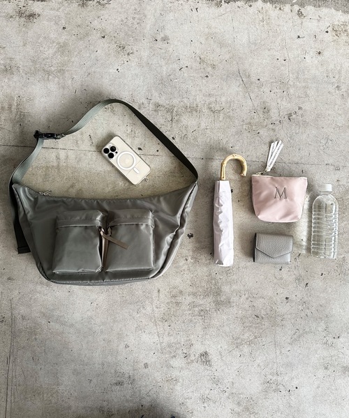 SPRUCE（スプルース）の「EM:ロメボディバッグ 軽量260g（ボディバッグ/ウエストポーチ・レディース・ネイビー/ブラック/カーキ・FREE）」の21枚目の写真