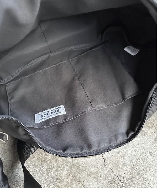 SPRUCE（スプルース）の「EM:ロメボディバッグ 軽量260g（ボディバッグ/ウエストポーチ・レディース・ネイビー/ブラック/カーキ・FREE）」の10枚目の写真