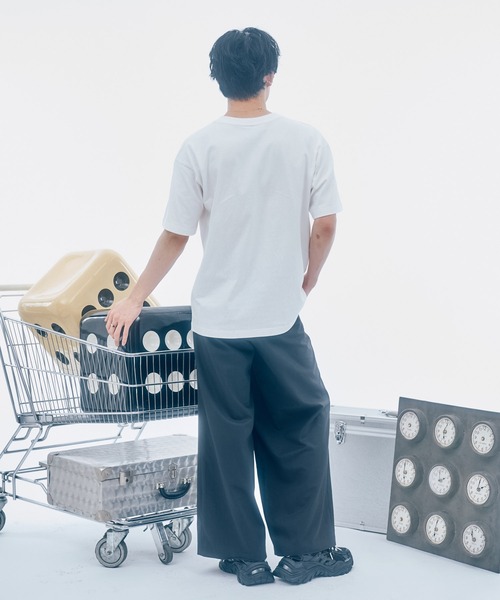 codegraphy（コードグラフィー）の「【日本限定商品】 24H TRACK OVER FIT V-NECK Tee（Tシャツ/カットソー・メンズ・ピンク/ブラック/ホワイト/ネイビー/グレー/レッド・MEDIUM/SMALL/LARGE/X-SMALL）」の19枚目の写真