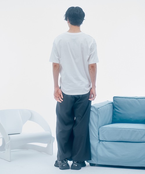 codegraphy（コードグラフィー）の「【日本限定商品】 24H TRACK OVER FIT V-NECK Tee（Tシャツ/カットソー・メンズ・ピンク/ブラック/ホワイト/ネイビー/グレー/レッド・MEDIUM/SMALL/LARGE/X-SMALL）」の15枚目の写真