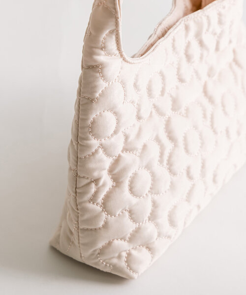 OLIVE des OLIVE（オリーブデオリーブ）の「フラワーキルティングバッグ　1041120110（ショルダーバッグ・レディース・アイボリー/ブルー/ピンク・FREE）」の15枚目の写真