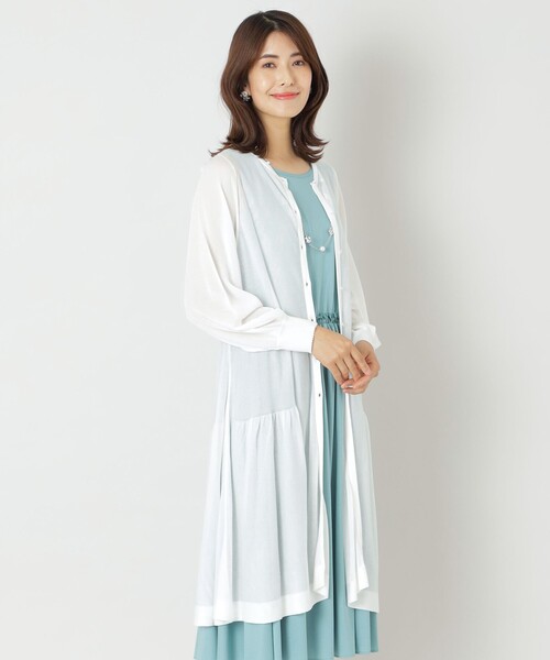 girlish St.cecilia ビッグカラーボレロ　ホワイト GIRLISH St.cecilia ビッグカラーボレロ