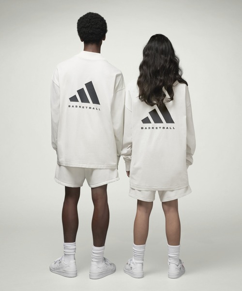 adidas(アディダス)の「ADIDAS BASKETBALL SHORT(アディダス バスケットボール 001 ショーツ)(スウェットパンツ・メンズ・グリーン系/グレー系/ホワイト系・X-SMALL/MEDIUM/X-LARGE/XX-LARGE)」の9枚目の写真
