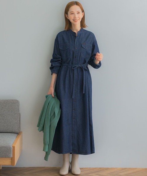 アーバンリサーチロッソ×Leeコラボ あたたかく デニムワンピース