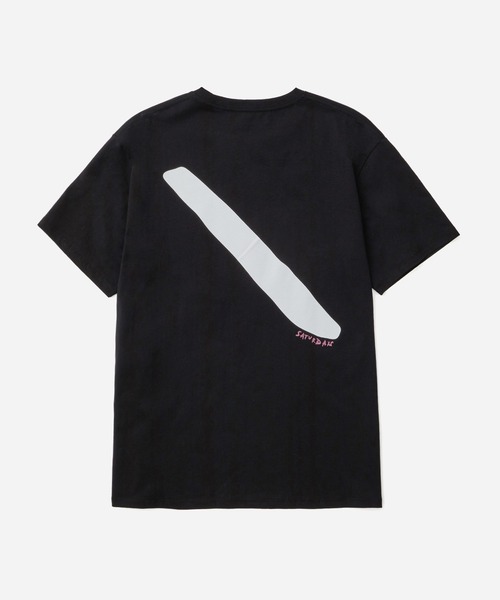 Saturdays NYC(サタデーズ ニューヨークシティ )の「BRUSH STROKE STANDARD SS TEE(Tシャツ/カットソー・メンズ・ホワイト/ブラック・S/M/L/XL)」の2枚目の写真