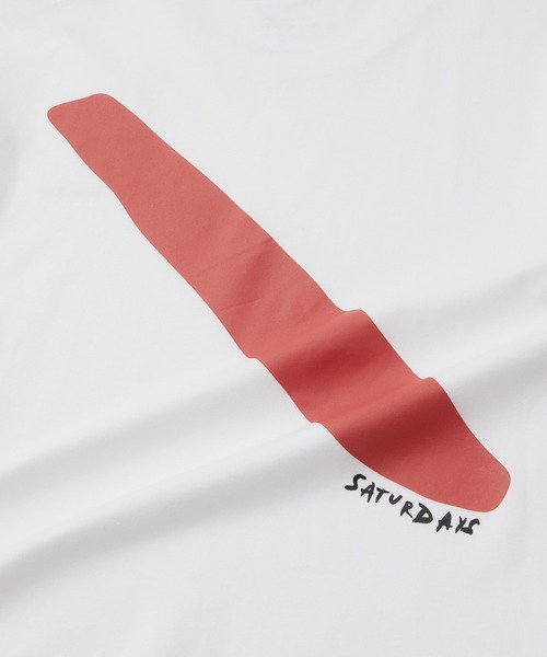 Saturdays NYC(サタデーズ ニューヨークシティ )の「BRUSH STROKE STANDARD SS TEE(Tシャツ/カットソー・メンズ・ホワイト/ブラック・S/M/L/XL)」の7枚目の写真