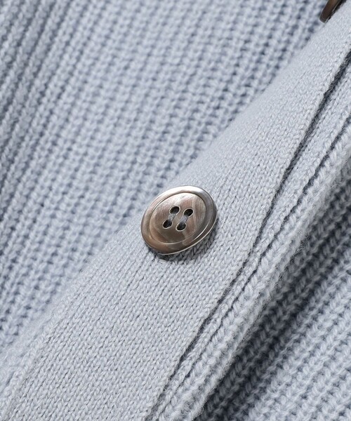 【セール】SLOANE / 3ゲージ 畦編み サイドボタン ニット（ニット/セーター）｜SLOANE（スローン）