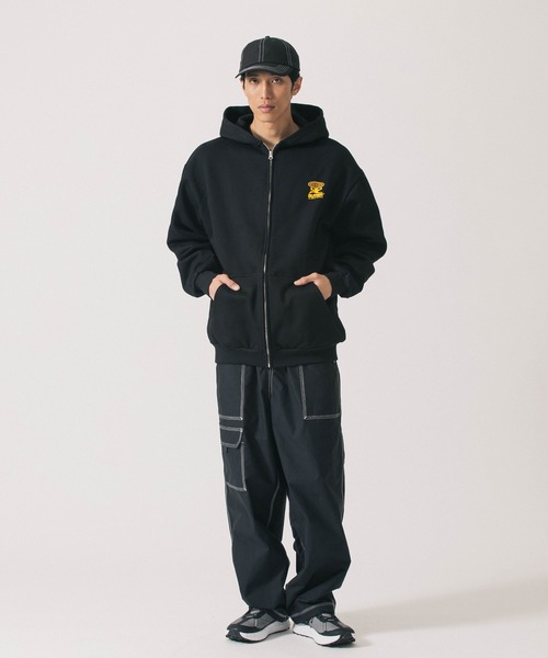 styles（スタイルス）の「BUTTER Washed Ripstop 6 Panel Cap（キャップ・メンズ・ブラック/ブルー・ONE SIZE）」の9枚目の写真