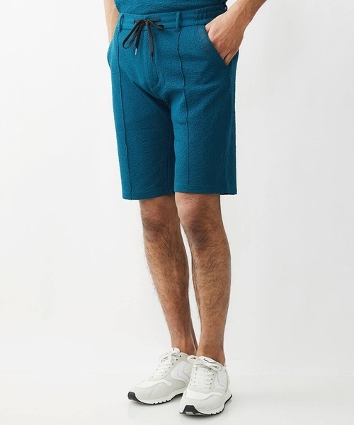 MICHEL KLEIN HOMME (ミッシェルクランオム)の「ニットショートパンツ セットアップ(スラックス・メンズ・ブラック/グリーン・MEDIUM/LARGE/X-LARGE)」の17枚目の写真
