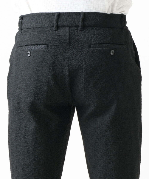MICHEL KLEIN HOMME (ミッシェルクランオム)の「ニットショートパンツ セットアップ(スラックス・メンズ・ブラック/グリーン・MEDIUM/LARGE/X-LARGE)」の8枚目の写真