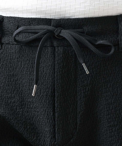 MICHEL KLEIN HOMME (ミッシェルクランオム)の「ニットショートパンツ セットアップ(スラックス・メンズ・ブラック/グリーン・MEDIUM/LARGE/X-LARGE)」の7枚目の写真