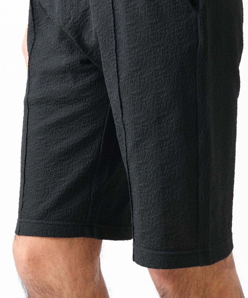 MICHEL KLEIN HOMME (ミッシェルクランオム)の「ニットショートパンツ セットアップ(スラックス・メンズ・ブラック/グリーン・MEDIUM/LARGE/X-LARGE)」の6枚目の写真
