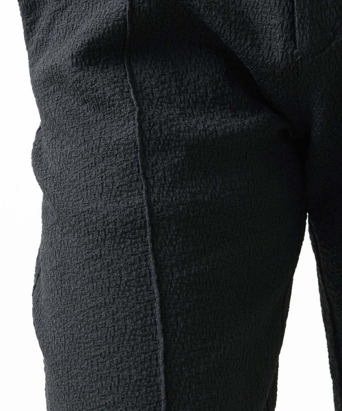 MICHEL KLEIN HOMME (ミッシェルクランオム)の「ニットショートパンツ セットアップ(スラックス・メンズ・ブラック/グリーン・MEDIUM/LARGE/X-LARGE)」の5枚目の写真