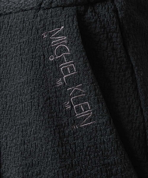 MICHEL KLEIN HOMME (ミッシェルクランオム)の「ニットショートパンツ セットアップ(スラックス・メンズ・ブラック/グリーン・MEDIUM/LARGE/X-LARGE)」の3枚目の写真