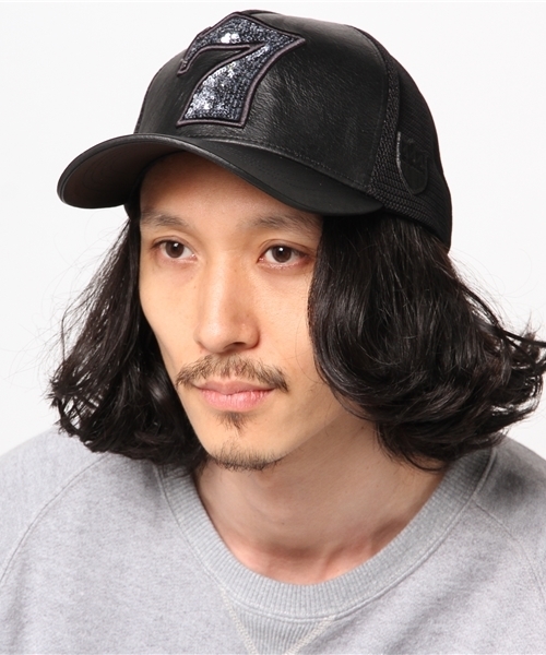 YOSHINORI KOTAKE DESIGN（ヨシノリコタケデザイン）の「YOSHINORI KOTAKE LUXURY レザーキャップNO7（キャップ・メンズ・ダークブラック・FREE）」の12枚目の写真