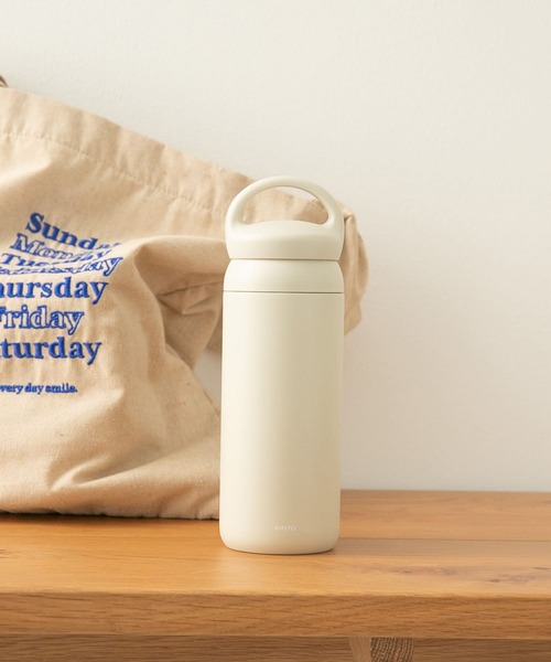 KINTO（キントー）の「『別注』KINTO×DOORS LIVING PRODUCTS　デイオフタンブラー 500ml（キッチンツール・レディース・ベージュ系その他/グレー系その他・-）」の4枚目の写真
