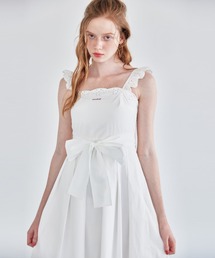 エンブロイダリーコットンワンピース