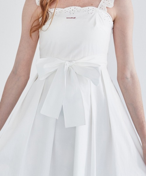 REDYAZEL(レディアゼル)の「エンブロイダリーコットンワンピース(ワンピース・レディース・ピンク/ネイビー/オフホワイト・FREE)」の11枚目の写真