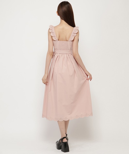 REDYAZEL(レディアゼル)の「エンブロイダリーコットンワンピース(ワンピース・レディース・ピンク/ネイビー/オフホワイト・FREE)」の17枚目の写真