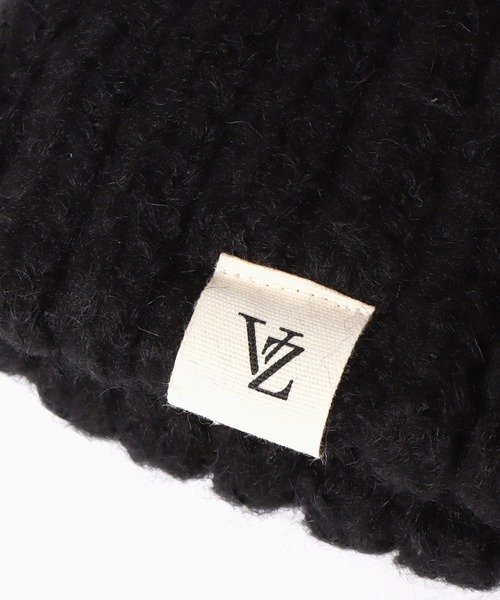 ROOPTOKYO（ループトウキョウ）の「VARZAR/バザール monogram label rung beanie ビーニー（ニットキャップ/ビーニー・メンズ・ブラック/アイボリー/グレー・FREE）」の8枚目の写真