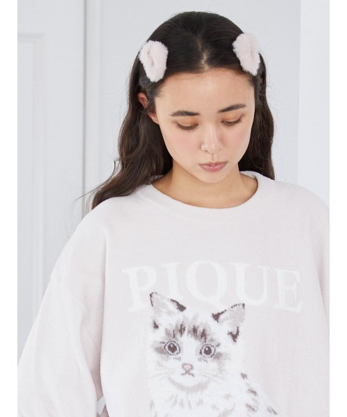 gelato pique（ジェラートピケ）の「エコファーヘアピンセット