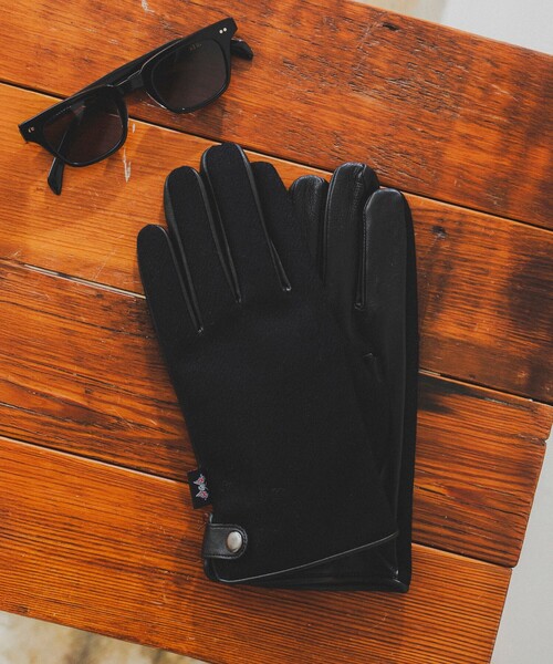 ビームス　手袋　羊革 ビームス 手袋 羊革 新品 BEAMS 羊革手袋 24cm 書付け