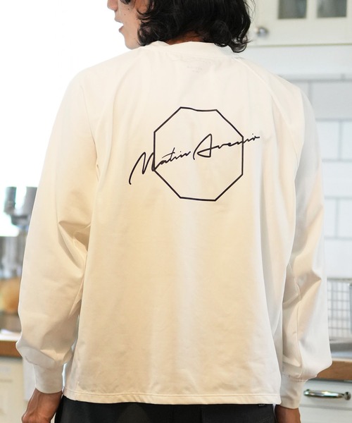 【セール】【ムラサキスポーツ限定】MATIN AVENIR/マタンアヴニール BRAKING DOWN 水陸両用長袖Tシャツ/ラッシュガード UVケア 速乾 ユニセックス MA0011（ラッシュガード）｜MATIN AVENIR（マタンアヴニール）