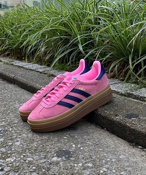 adidas Originals(アディダスオリジナルス)の「GAZELLEBOLD W(スニーカー・レディース・ピンク・23.0cm/23.5cm/24.0cm/24.5cm)」の1枚目の写真