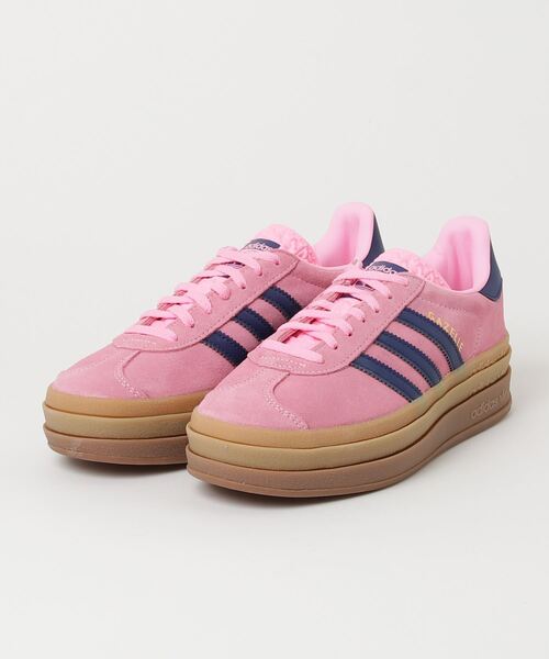 adidas Originals(アディダスオリジナルス)の「GAZELLEBOLD W(スニーカー・レディース・ピンク・23.0cm/23.5cm/24.0cm/24.5cm)」の2枚目の写真