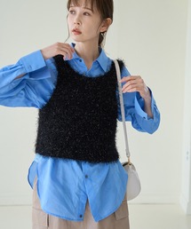 ROPE' PICNIC | ラメフェザージレ/2WAY・リンクコーデ(ベスト)