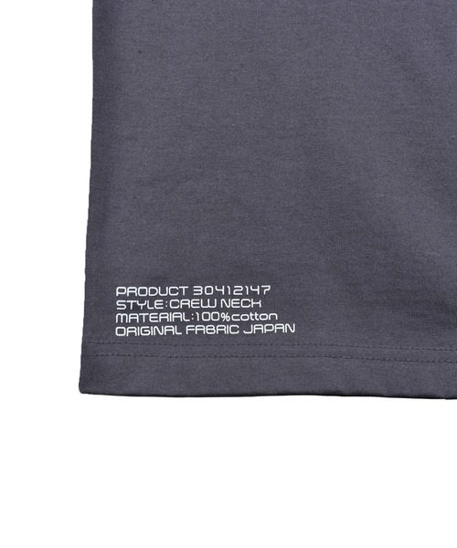 CUSTOM CULTURE（カスタムカルチャー）の「【Custom Culture】箔プリントショートスリーブ ポケットTシャツ / ポケT（Tシャツ/カットソー・メンズ・モカ/ブラック/ライトベージュ/チャコールグレー/オフホワイト・2/3/4）」の8枚目の写真