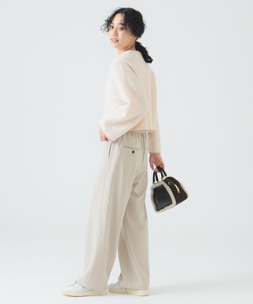 B:MING by BEAMS（ビーミングバイビームス）の「ソフト シャギー プルオーバー（ニット/セーター・レディース・ホワイト系その他5/グレー/ブルー系その他・ONE SIZE）」の22枚目の写真