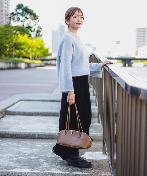 B:MING by BEAMS（ビーミングバイビームス）の「ソフト シャギー プルオーバー（ニット/セーター・レディース・ホワイト系その他5/グレー/ブルー系その他・ONE SIZE）」の7枚目の写真