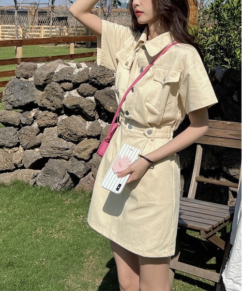 MAISON DE THERESE(メゾン ド テレーズ)の「ポロネックワンピース(ワンピース・レディース・イエロー/ピンク・S/M/L)」の16枚目の写真