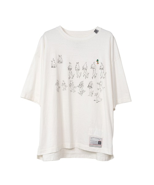 Maison MIHARA YASUHIRO ダックスプリントＴシャツ Maison MIHARA YASUHIRO（メゾンミハラヤスヒロ）の「Ducks