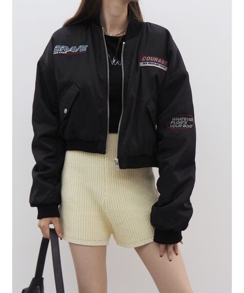 EVRIS（エヴリス）の「ニットショートパンツ（その他パンツ・レディース・グレー/ブラック/アイボリー・FREE）」の19枚目の写真