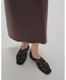 Sheer Gather Flatshoes 37 BLACK 新品未使用 86659152b_b_03_215.jpg