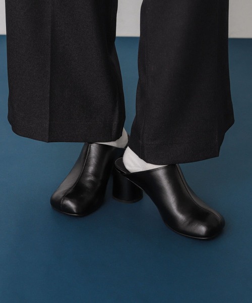 SENSE OF PLACE by URBAN RESEARCH（センスオブプレイスバイアーバンリサーチ）の「オブリークトゥサボ（サンダル・レディース・ブラック/ベージュ・LARGE/SMALL/MEDIUM）」の2枚目の写真